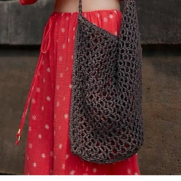 Free People Red Wide Leg Jumpsuit - Picture 3 of 14